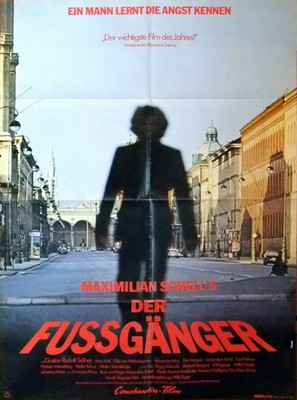 Der Fu&szlig;g&auml;nger - German Movie Poster (thumbnail)