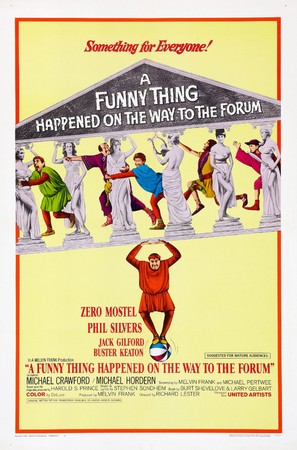 A Funny Thing Happened on the Way to the Forum - Movie Poster (thumbnail)