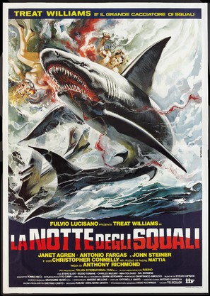 La notte degli squali - Italian Movie Poster (thumbnail)
