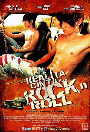 Realita, cinta dan rock&#039;n roll - Indonesian Movie Poster (thumbnail)