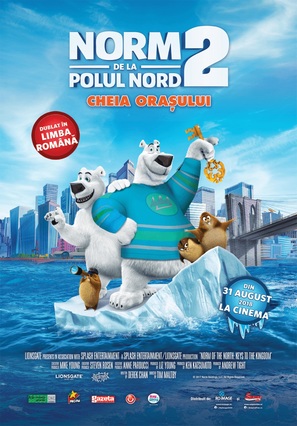Norm of the North: Keys to the Kingdom - Romanian Movie Poster (thumbnail)