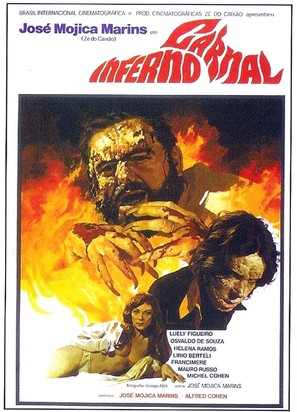 Inferno Carnal - Brazilian Movie Poster (thumbnail)
