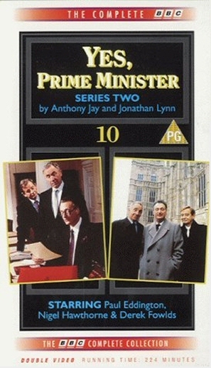 &quot;Yes, Prime Minister&quot; - British VHS movie cover (thumbnail)