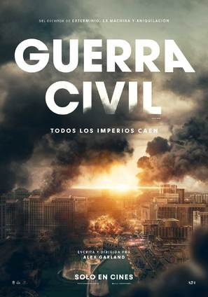 Civil War - Ecuadorian Movie Poster (thumbnail)