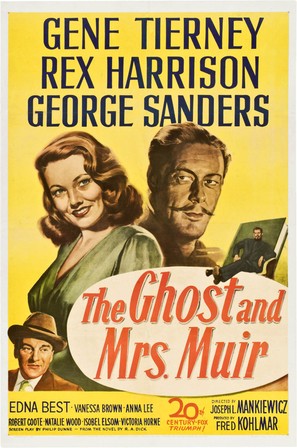 The Ghost and Mrs. Muir - Movie Poster (thumbnail)