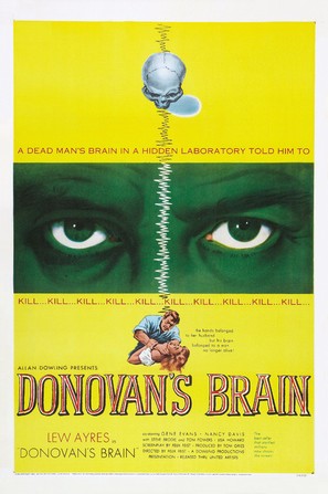 Donovan&#039;s Brain - Theatrical movie poster (thumbnail)