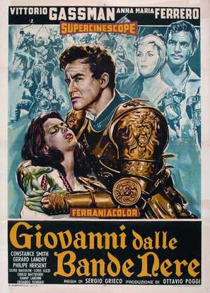 Giovanni dalle bande nere - Italian Movie Poster (thumbnail)