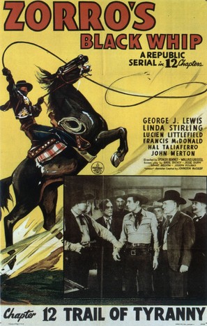 Zorro&#039;s Black Whip - Movie Poster (thumbnail)