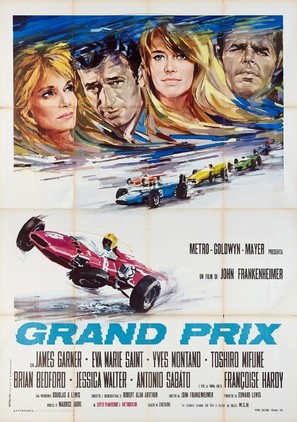 Grand Prix - Italian Movie Poster (thumbnail)