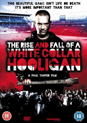 The Rise &amp; Fall of a White Collar Hooligan - British DVD movie cover (thumbnail)