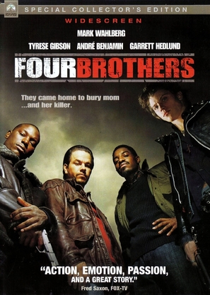 Four Brothers - DVD movie cover (thumbnail)