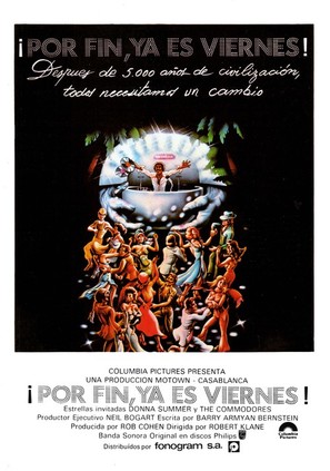 Thank God It&#039;s Friday - Spanish Movie Poster (thumbnail)