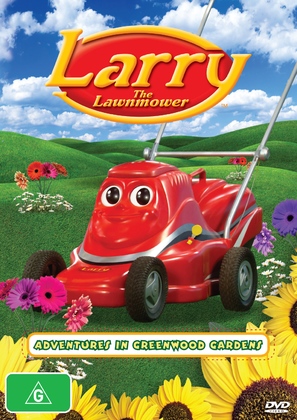 &quot;Larry the Lawnmower&quot; - Australian DVD movie cover (thumbnail)