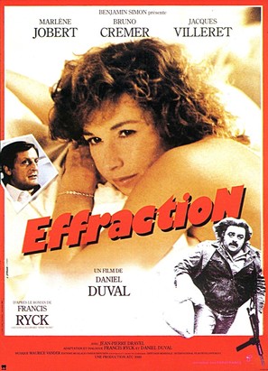 Effraction - French Movie Poster (thumbnail)