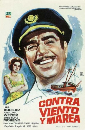 Contra viento y marea - Spanish Movie Poster (thumbnail)