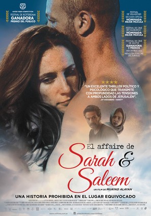 The Reports on Sarah and Saleem - Argentinian Movie Poster (thumbnail)