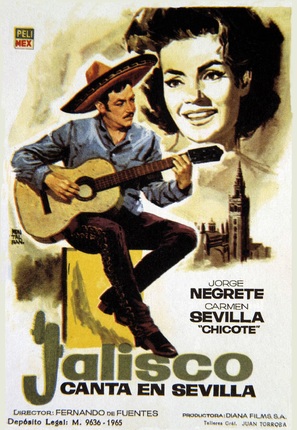 Jalisco canta en Sevilla - Spanish Movie Poster (thumbnail)