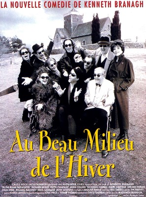 In the Bleak Midwinter - French Movie Poster (thumbnail)