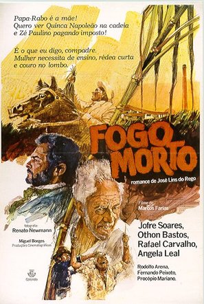 Fogo morto - Brazilian Movie Poster (thumbnail)