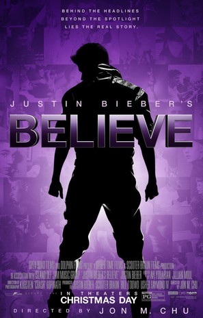 Justin Bieber&#039;s Believe - Movie Poster (thumbnail)