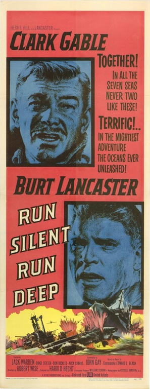 Run Silent Run Deep - Theatrical movie poster (thumbnail)