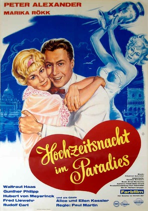 Hochzeitsnacht im Paradies - German Movie Poster (thumbnail)