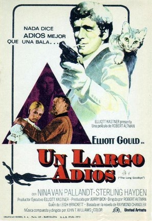 The Long Goodbye - Spanish Movie Poster (thumbnail)