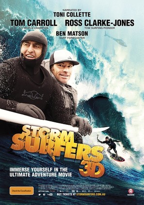 Storm Surfers 3D - Australian Movie Poster (thumbnail)