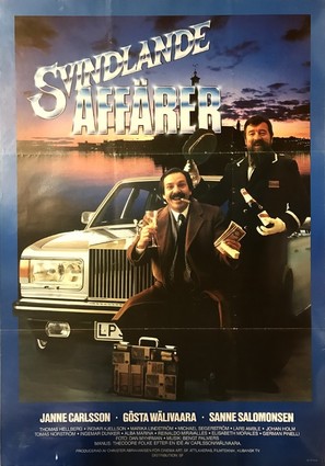 Svindlande aff&auml;rer - Swedish Movie Poster (thumbnail)