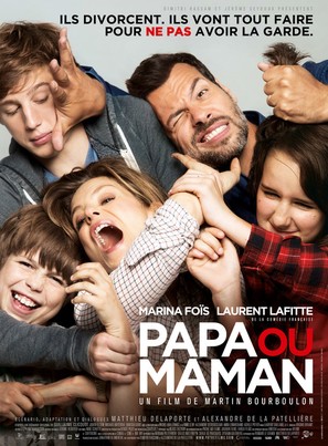 Papa ou maman - French Movie Poster (thumbnail)
