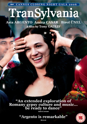 Transylvania - British DVD movie cover (thumbnail)