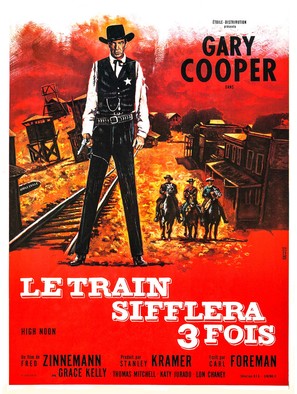 High Noon - French Movie Poster (thumbnail)