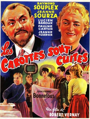 Les carottes sont cuites - French Movie Poster (thumbnail)