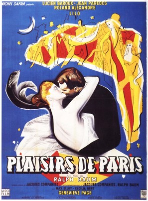 Plaisirs de Paris - French Movie Poster (thumbnail)