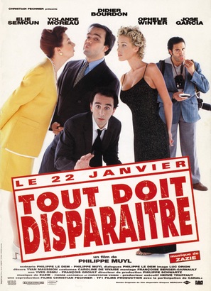 Tout doit dispara&icirc;tre - French poster (thumbnail)