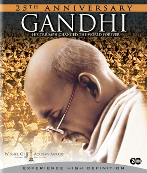 Gandhi - Blu-Ray movie cover (thumbnail)