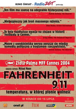 Fahrenheit 9/11 - Polish Movie Poster (thumbnail)