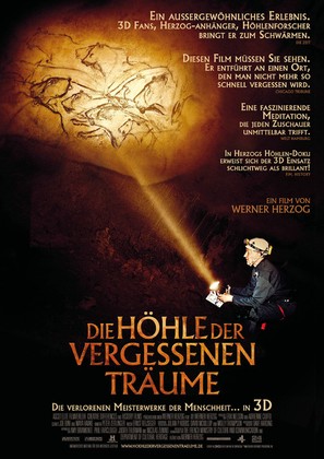 Cave of Forgotten Dreams - German Movie Poster (thumbnail)