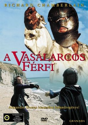 The Man in the Iron Mask - Hungarian DVD movie cover (thumbnail)