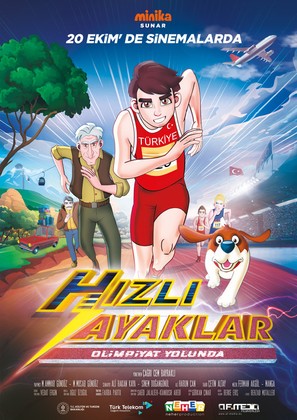 Hizli Ayaklar: Olimpiyat Yolunda - Movie Poster (thumbnail)