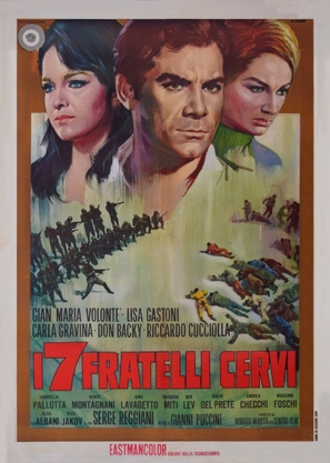 I sette fratelli Cervi - Italian Movie Poster (thumbnail)