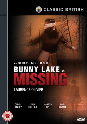 Bunny Lake Is Missing - British DVD movie cover (thumbnail)