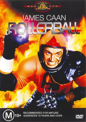Rollerball - Australian DVD movie cover (thumbnail)