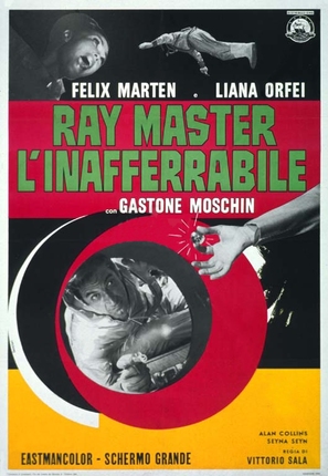 Ray Master l&#039;inafferrabile - Italian Movie Poster (thumbnail)