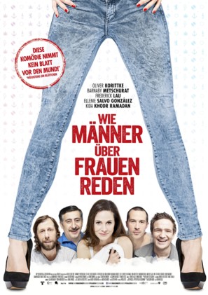 Wie M&auml;nner &uuml;ber Frauen reden - German Movie Poster (thumbnail)