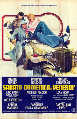 Sabato, domenica e venerd&igrave; - Italian Movie Poster (thumbnail)