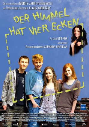 Der Himmel hat vier Ecken - German Movie Poster (thumbnail)