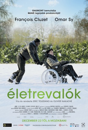 Intouchables - Hungarian Movie Poster (thumbnail)