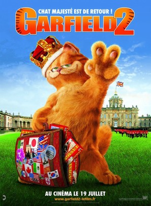 Garfield: A Tail of Two Kitties - French Movie Poster (thumbnail)