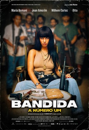 Bandida: A N&uacute;mero Um - Brazilian Movie Poster (thumbnail)